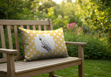 Cockatoo Indoor/Outdoor Reversible Rectangular Pillow
