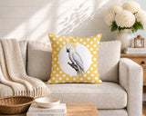 Cockatoo Indoor/Outdoor Reversible Square Pillow