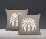 Coda Botanical Reversible Indoor/Outdoor Square Pillow