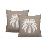 Coda Botanical Reversible Indoor/Outdoor Square Pillow