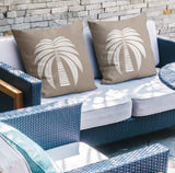 Coda Botanical Reversible Indoor/Outdoor Square Pillow