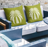 Coda Botanical Reversible Indoor/Outdoor Square Pillow