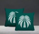 Coda Botanical Reversible Indoor/Outdoor Square Pillow