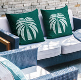 Coda Botanical Reversible Indoor/Outdoor Square Pillow
