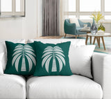 Coda Botanical Reversible Indoor/Outdoor Square Pillow