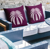 Coda Botanical Reversible Indoor/Outdoor Square Pillow