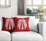 Coda Botanical Reversible Indoor/Outdoor Square Pillow