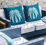 Coda Botanical Reversible Indoor/Outdoor Square Pillow