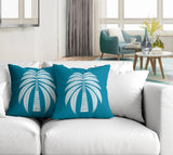 Coda Botanical Reversible Indoor/Outdoor Square Pillow