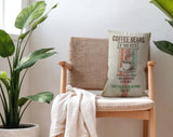 Rice Sacki Faux Linen Lumber Pillow in Green; Red - Size 14x20