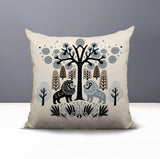 Comas Lion Reversible Indoor/Outdoor Square Pillow