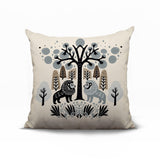 Comas Lion Reversible Indoor/Outdoor Square Pillow