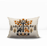 Comas Lion Reversible Indoor/Outdoor Rectangular Pillow