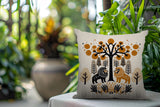 Comas Lion Reversible Indoor/Outdoor Rectangular Pillow