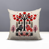 Comas Lion Reversible Indoor/Outdoor Square Pillow