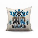 Comas Lion Reversible Indoor/Outdoor Square Pillow