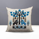 Comas Lion Reversible Indoor/Outdoor Square Pillow