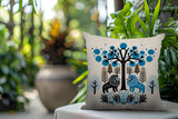 Comas Lion Reversible Indoor/Outdoor Rectangular Pillow