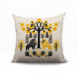 Comas Lion Reversible Indoor/Outdoor Square Pillow