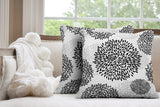 Confetti Floral Reversible Indoor/Outdoor Square Pillow