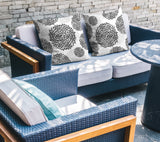 Confetti Floral Reversible Indoor/Outdoor Square Pillow