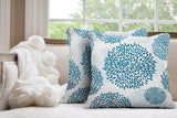 Confetti Floral Reversible Indoor/Outdoor Square Pillow
