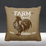 Cooper Outdoor Reversible Throw Square Pillow