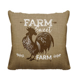 Cooper Outdoor Reversible Throw Square Pillow