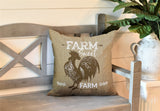 Cooper Outdoor Reversible Throw Square Pillow