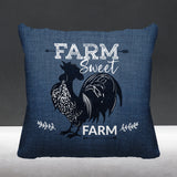Cooper Outdoor Reversible Throw Square Pillow