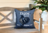 Cooper Outdoor Reversible Throw Square Pillow