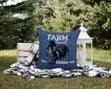 Cooper Outdoor Reversible Throw Square Pillow