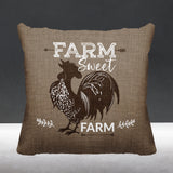 Cooper Outdoor Reversible Throw Square Pillow