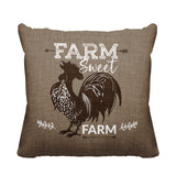 Cooper Outdoor Reversible Throw Square Pillow