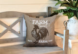 Cooper Outdoor Reversible Throw Square Pillow