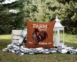 Cooper Outdoor Reversible Throw Square Pillow