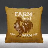 Cooper Outdoor Reversible Throw Square Pillow