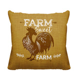 Cooper Outdoor Reversible Throw Square Pillow