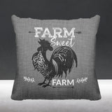 Cooper Outdoor Reversible Throw Square Pillow