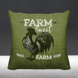 Cooper Outdoor Reversible Throw Square Pillow