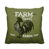 Cooper Outdoor Reversible Throw Square Pillow