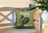 Cooper Outdoor Reversible Throw Square Pillow