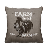 Cooper Outdoor Reversible Throw Square Pillow