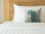 Cori Leopard Faux Suede Square Indoor Pillow