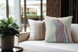Cori Leopard Faux Suede Square Indoor Pillow