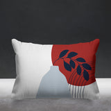 Corini Outdoor Reversible Throw Rectangular Pillow