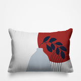 Corini Outdoor Reversible Throw Rectangular Pillow