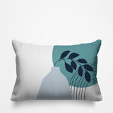 Corini Outdoor Reversible Throw Rectangular Pillow