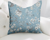 Cosette Bird Reversible Indoor/Outdoor Square Pillow