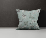 Cosette Bird Reversible Indoor/Outdoor Square Pillow